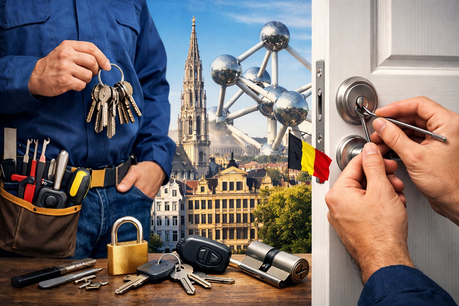 Serrurier Bruxelles pas cher mais fiable