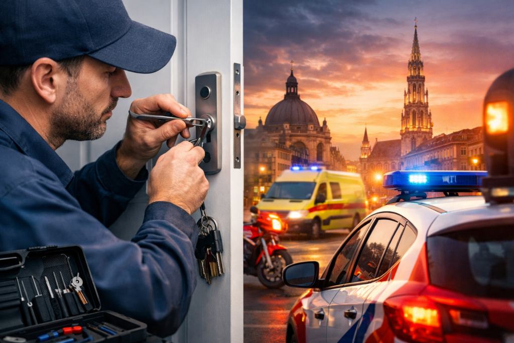 Serrurier Ixelles / Schaerbeek / Anderlecht urgent ?